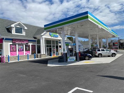 gas stations milton ma